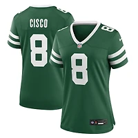 Maillot Nike Andre Cisco Legacy Green pour femme des New York Jets