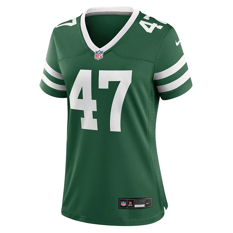 Maillot Nike Andrew Beck Legacy Green pour femme des New York Jets