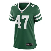 Maillot Nike Andrew Beck Legacy Green pour femme des New York Jets