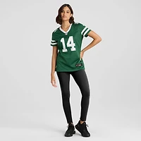 Maillot Nike Austin McNamara Legacy Green pour femme des New York Jets