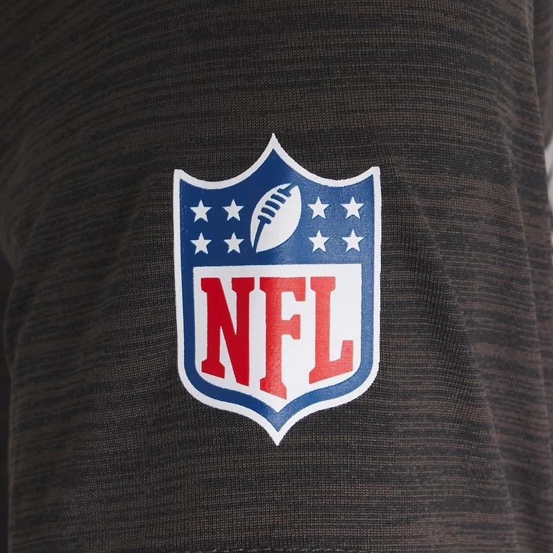 T-shirt Nike noir pour femme, collection Rivalités 2025, New York Jets, Sideline Velocity Dri-FIT