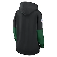 Sweat à capuche Nike noir essentiel pour femme des New York Jets