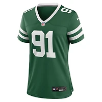 Maillot Nike Braiden McGregor Legacy Green pour femme des New York Jets