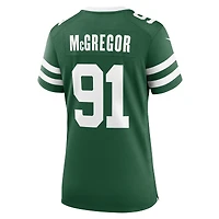 Maillot Nike Braiden McGregor Legacy Green pour femme des New York Jets