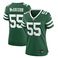 Maillot Nike Braiden McGregor Legacy Green pour femme des New York Jets