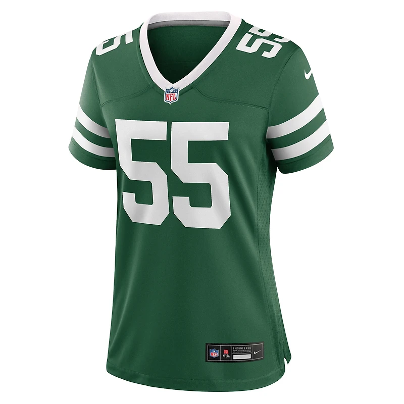 Maillot Nike Braiden McGregor Legacy Green pour femme des New York Jets
