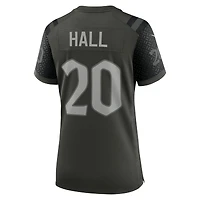 Women's Nike Breece Hall Gotham Green New York Jets 2025 Rivalries Collection Game Jersey
