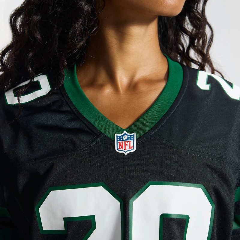 Maillot de match Nike Breece Hall Legacy vert New York Jets pour femme