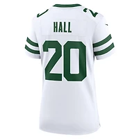 Maillot de match Nike Breece Hall Legacy blanc des Jets New York pour femme