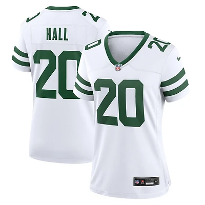 Women's Nike Breece Hall Legacy White New York Jets Game Jersey