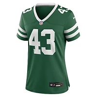 Maillot Nike Cam Jones Legacy Green pour femme des New York Jets