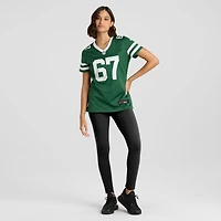 Maillot de match Nike Carter Warren Legacy Green des New York Jets pour femme