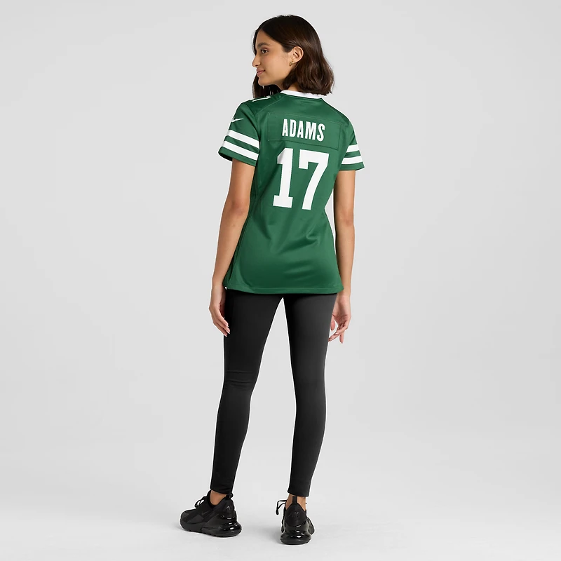 Maillot de match Nike Davante Adams Legacy Green New York Jets pour femme