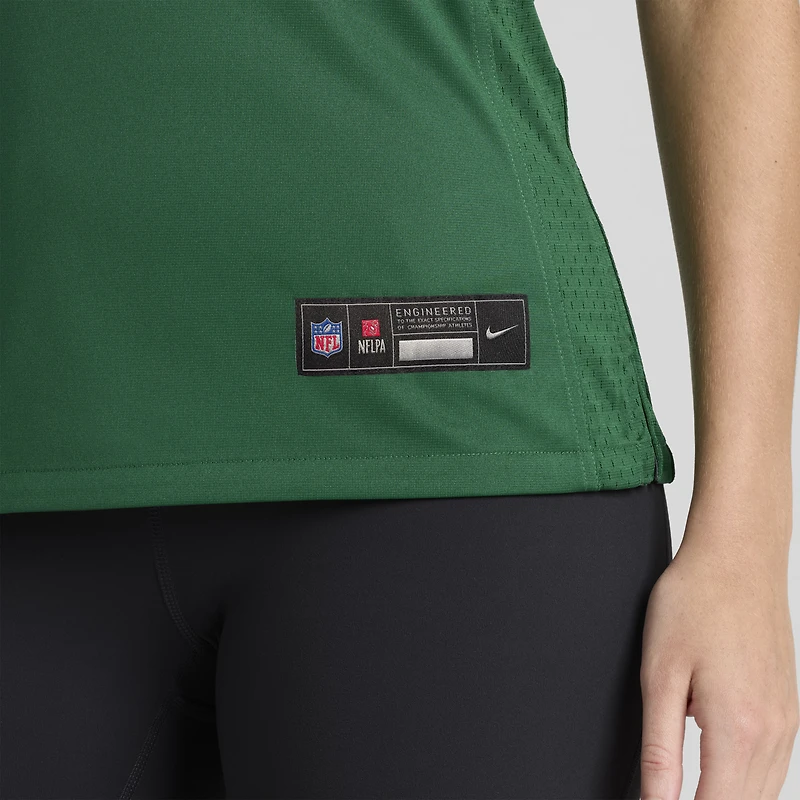 Maillot de match Nike Demario Davis Legacy Green pour femme, New York Jets