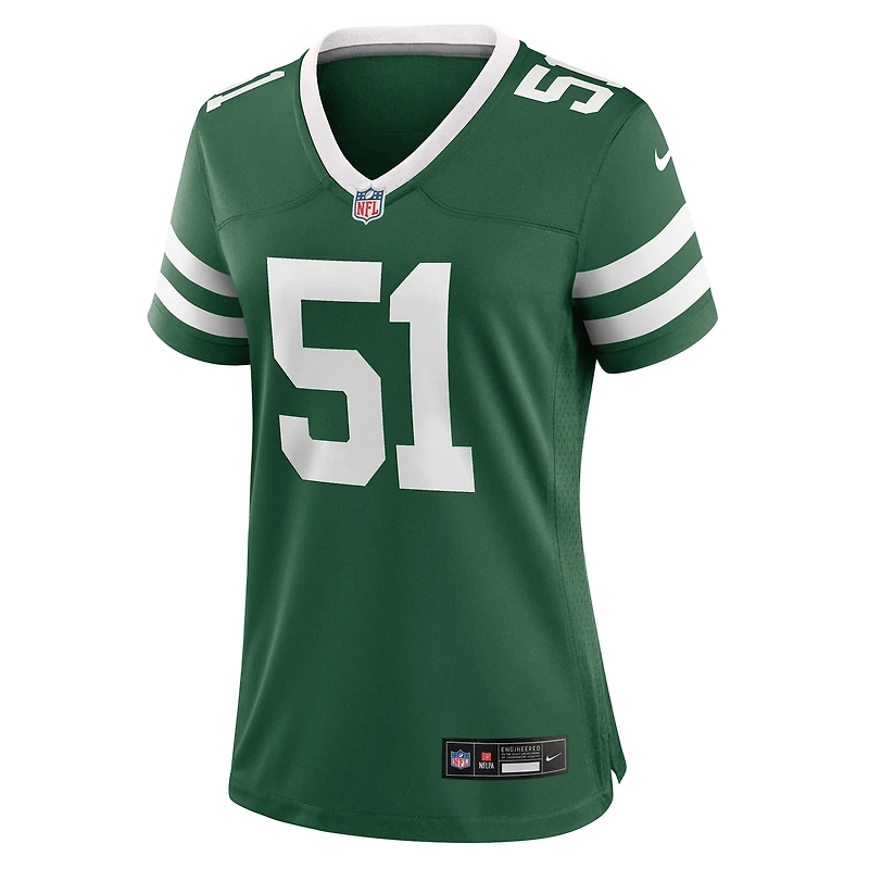 Maillot Nike Francisco Mauigoa Legacy Green pour femme des New York Jets