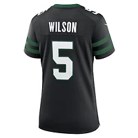 Maillot de match Nike Garrett Wilson Legacy vert New York Jets pour femme