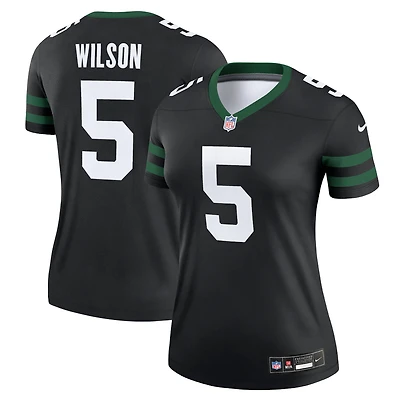 Women's Nike Garrett Wilson Legacy Green New York Jets Legend Player Performance Top