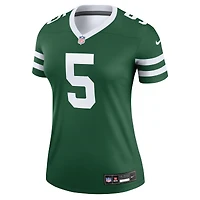 Haut de performance Nike Garrett Wilson Legacy Green pour femme, légende des New York Jets