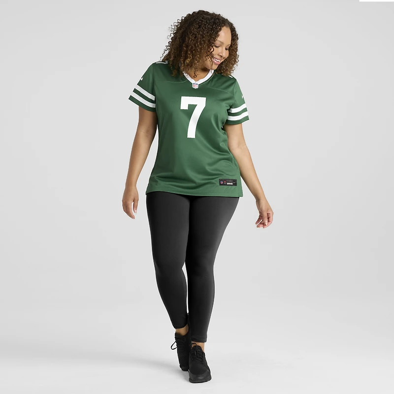 Women's Nike Geno Smith Legacy Green New York Jets Game Jersey