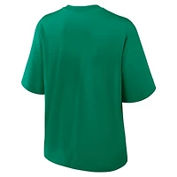 T-shirt Nike vert Glory Arch Boxy pour femme des New York Jets