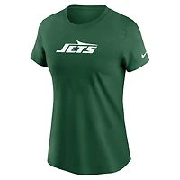 Women's Nike Green New York Jets  Primary Logo T-Shirt