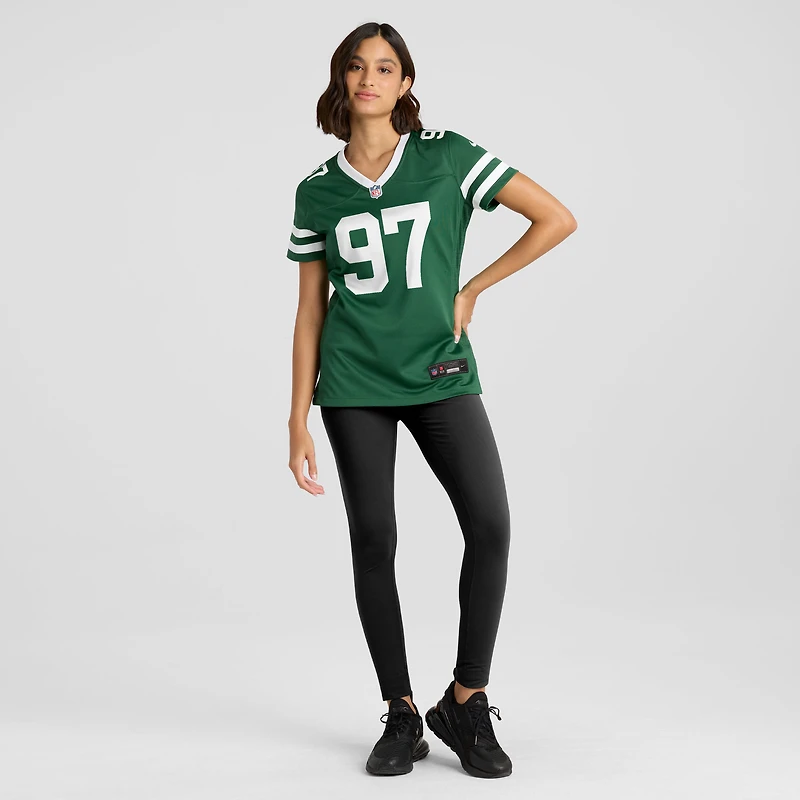 Maillot Nike Harrison Phillips Legacy Green pour femme des New York Jets