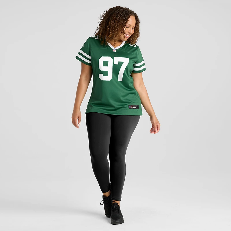 Maillot Nike Harrison Phillips Legacy Green pour femme des New York Jets