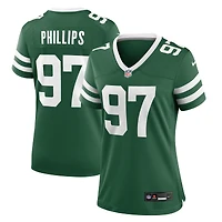 Maillot Nike Harrison Phillips Legacy Green pour femme des New York Jets