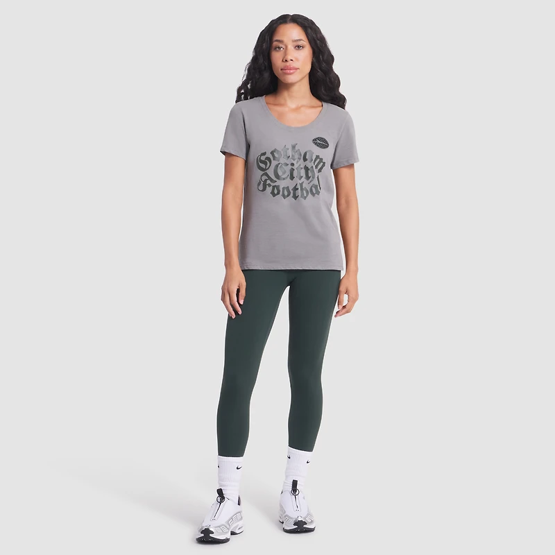T-shirt Nike Iron Ore New York Jets 2025 Rivalries Collection Slub Dri-FIT pour femme