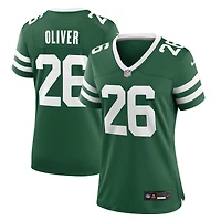 Maillot Nike Isaiah Oliver Legacy Green pour femme des New York Jets