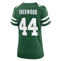 Maillot Nike Jamien Sherwood Legacy Green pour femme des New York Jets