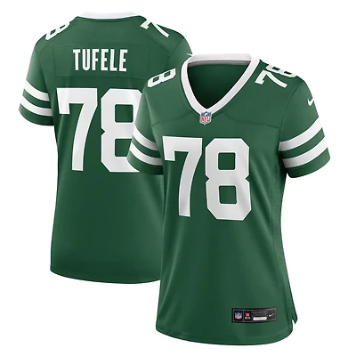 Maillot Nike Jay Tufele Legacy Green pour femme des New York Jets