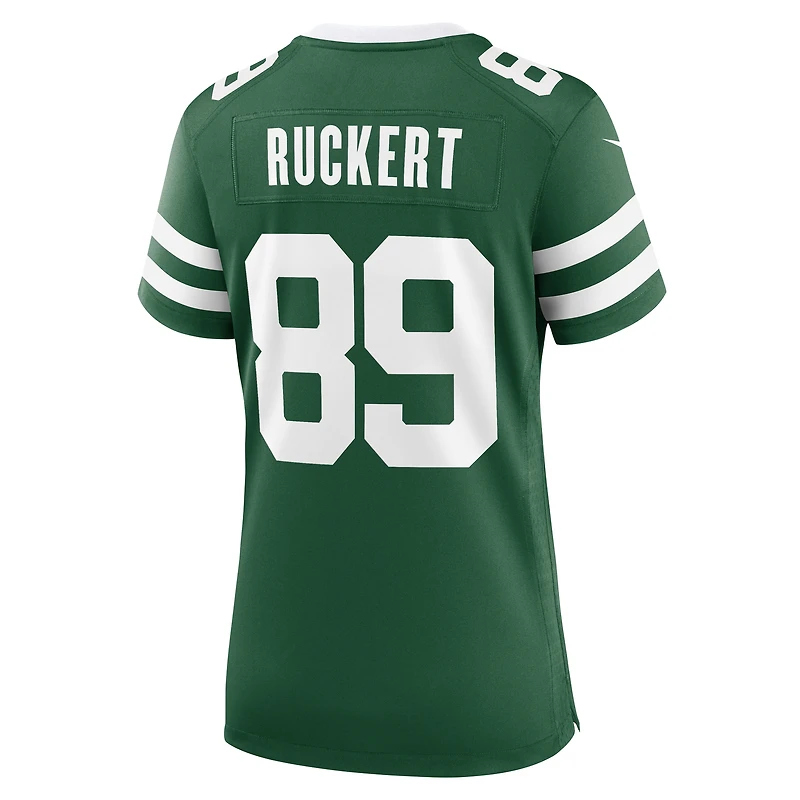 Maillot Nike Jeremy Ruckert Legacy Green pour femme des New York Jets