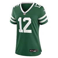 Maillot de match joueur retraité Nike Joe Namath Legacy Green New York Jets pour femme