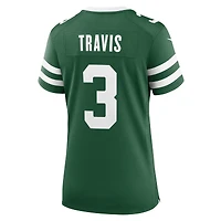 Maillot Nike Jordan Travis Legacy vert pour femme des New York Jets