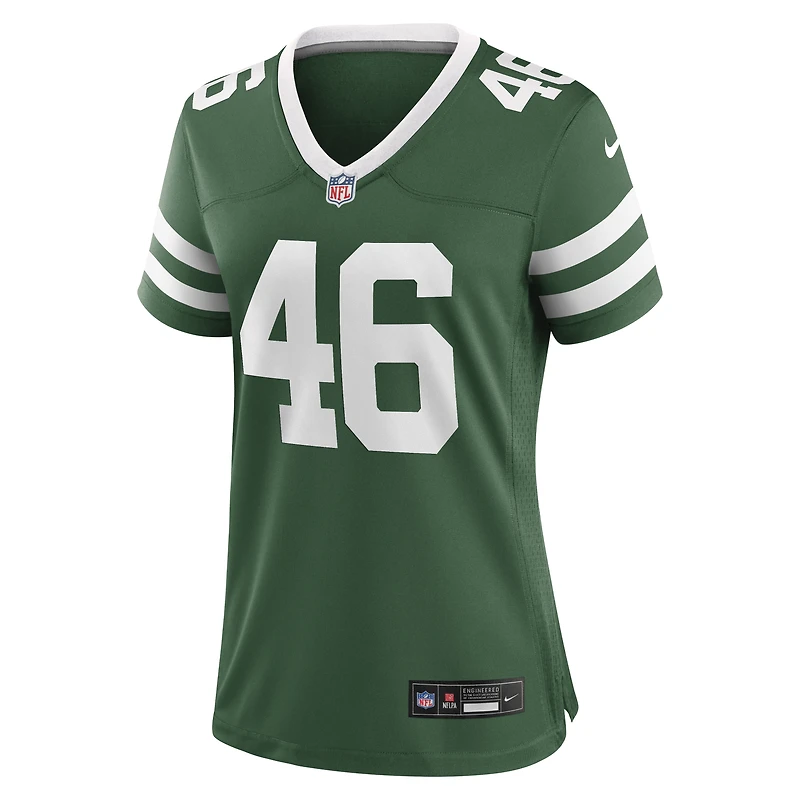 Women's Nike Joseph Ossai Legacy Green New York Jets Team Game Jersey