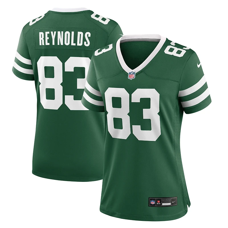 Maillot Nike Josh Reynolds Legacy Green pour femme des New York Jets