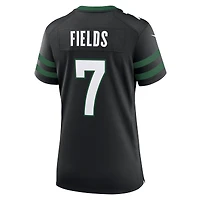 Maillot Nike Justin Fields noir pour femme des New York Jets