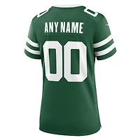 Maillot de match personnalisé Nike Legacy Green New York Jets pour femme