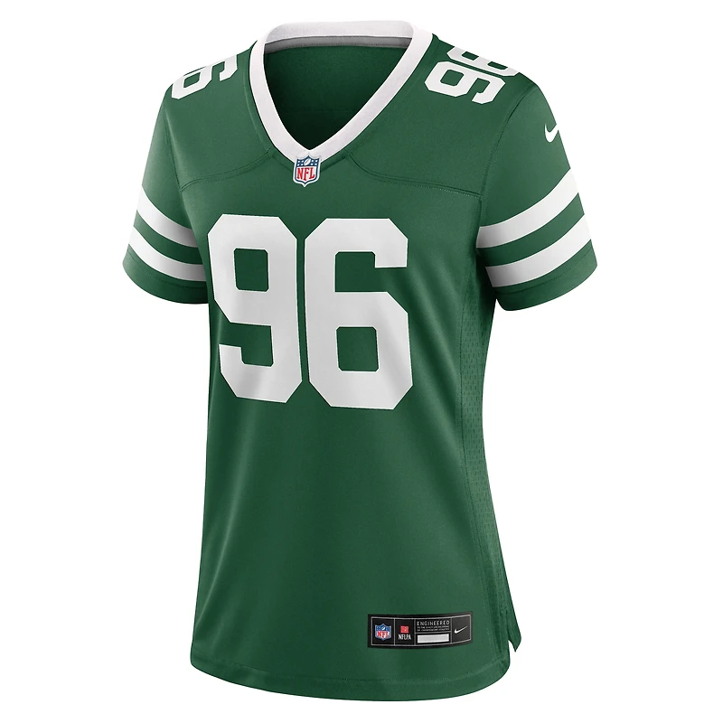 Maillot Nike Leonard Taylor III Legacy Green pour femme des New York Jets