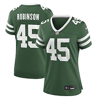 Women's Nike Mark Robinson Legacy Green New York Jets Team Game Jersey