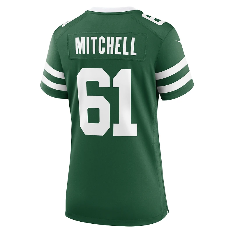 Maillot Nike Max Mitchell Legacy Green pour femme des New York Jets