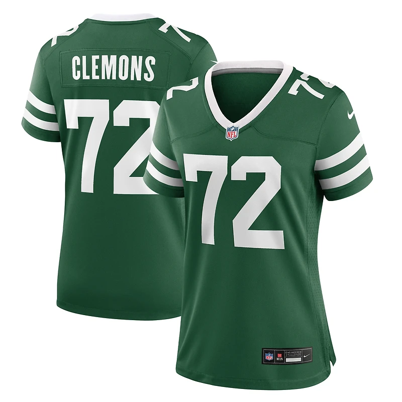 Maillot Nike pour femme Michael Clemons Legacy Green des New York Jets
