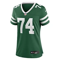 Maillot de match Nike Olu Fashanu Legacy Green des New York Jets pour femme