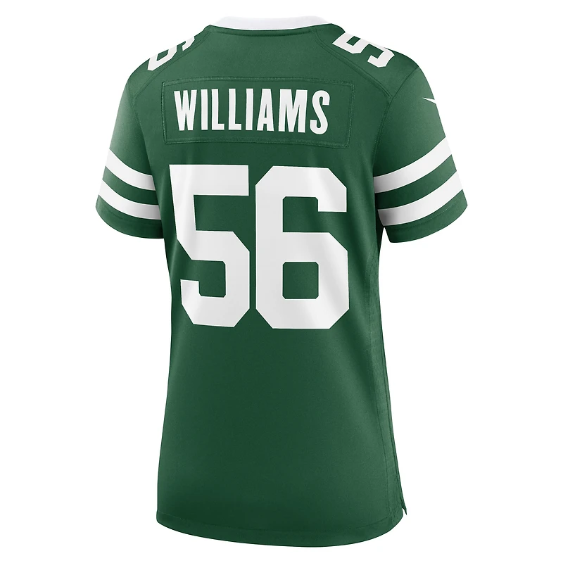 Women's Nike Quincy Williams Legacy Green New York Jets  Game Player Jersey