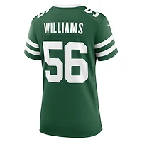 Women's Nike Quincy Williams Legacy Green New York Jets  Game Player Jersey