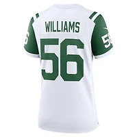 Maillot Nike Quincy Williams blanc pour femme des New York Jets