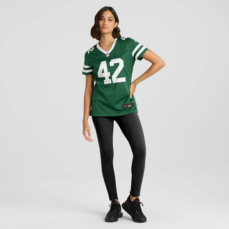 Women's Nike Thomas Hennessy Legacy Green New York Jets Game Jersey