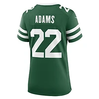 Maillot Nike Tony Adams Legacy Green pour femme des New York Jets