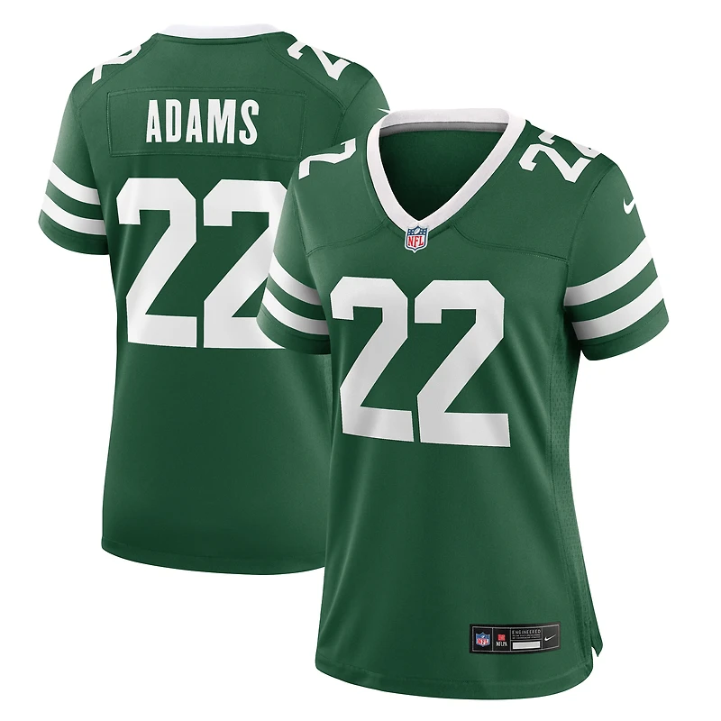 Maillot Nike Tony Adams Legacy Green pour femme des New York Jets